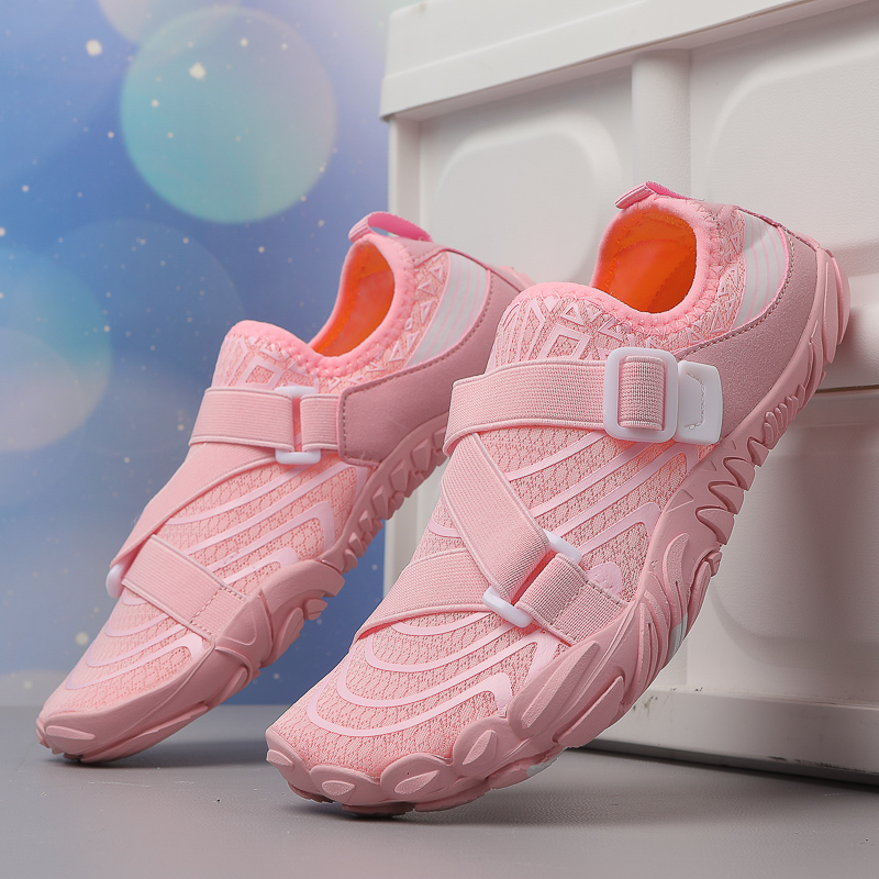 Zapatos de baño al aire libre, zapatos de playa para hombres y mujeres, zapatos de nadador anfibios, zapatos de natación transpirables para mujeres