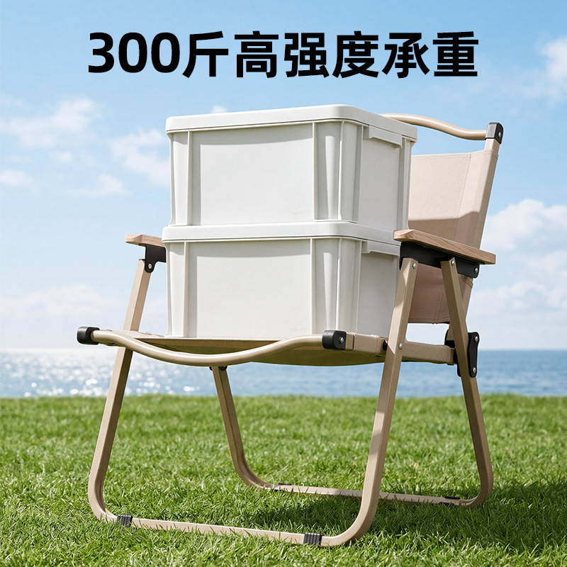 Directamente del fabricante: Silla Kermit, silla de exterior, silla plegable, mesa de camping, silla de pesca, silla para puestos de comida, silla Egg Roll.