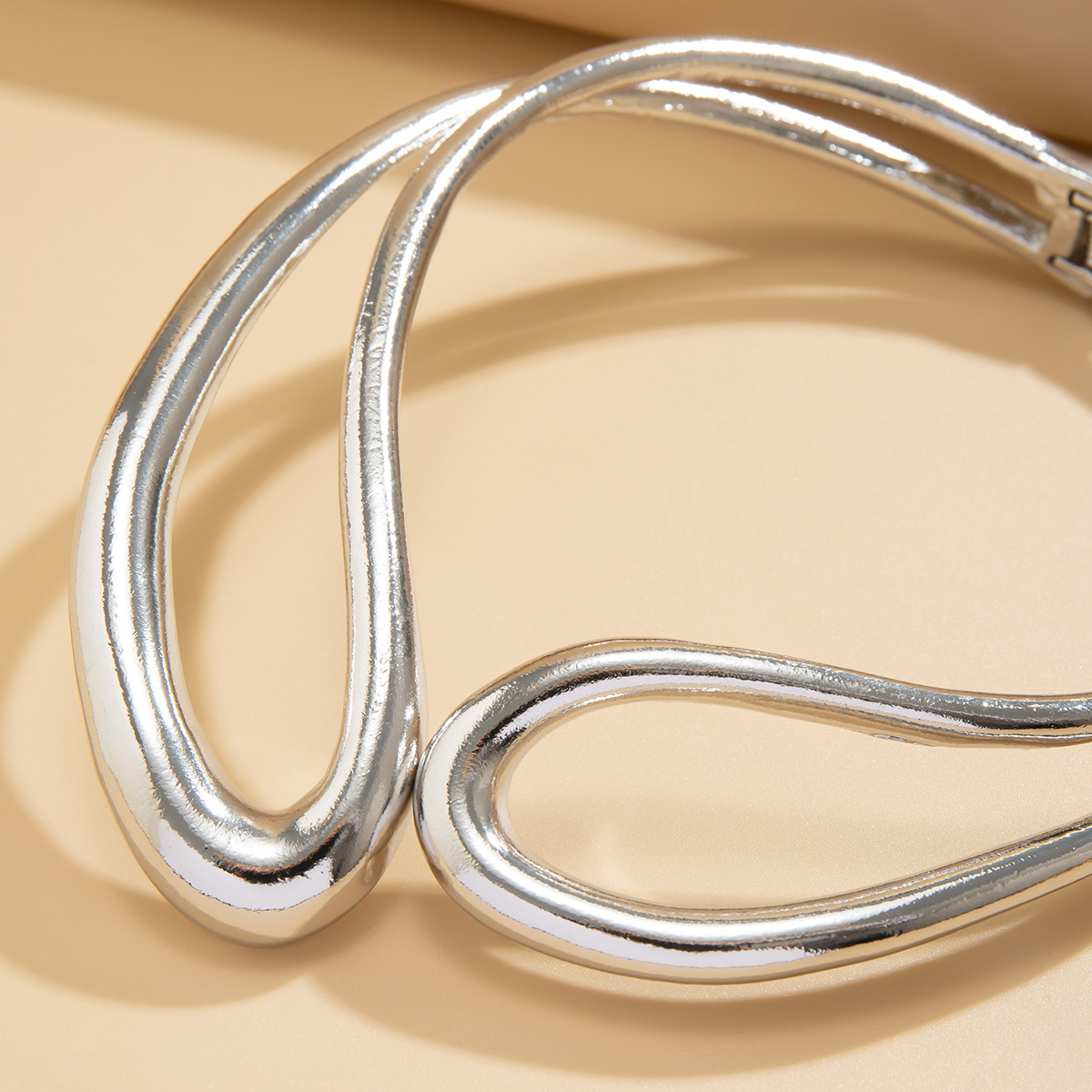 98g Weight Choker, Necklace, Jewelry Set Classification 1 Piece Quantity Daily, Tea Party Occasion Alloy, Metal Material Irregular, Geometric Pattern Women's Gender Retro, Exaggerated, Simple Style, Classic Style Style 1 Piece Irregular Geometric Choker Necklace Jewelry Set Alloy Metal Women's Retro Exaggerated Simple Style Choker Necklace Jewelry Set 5
