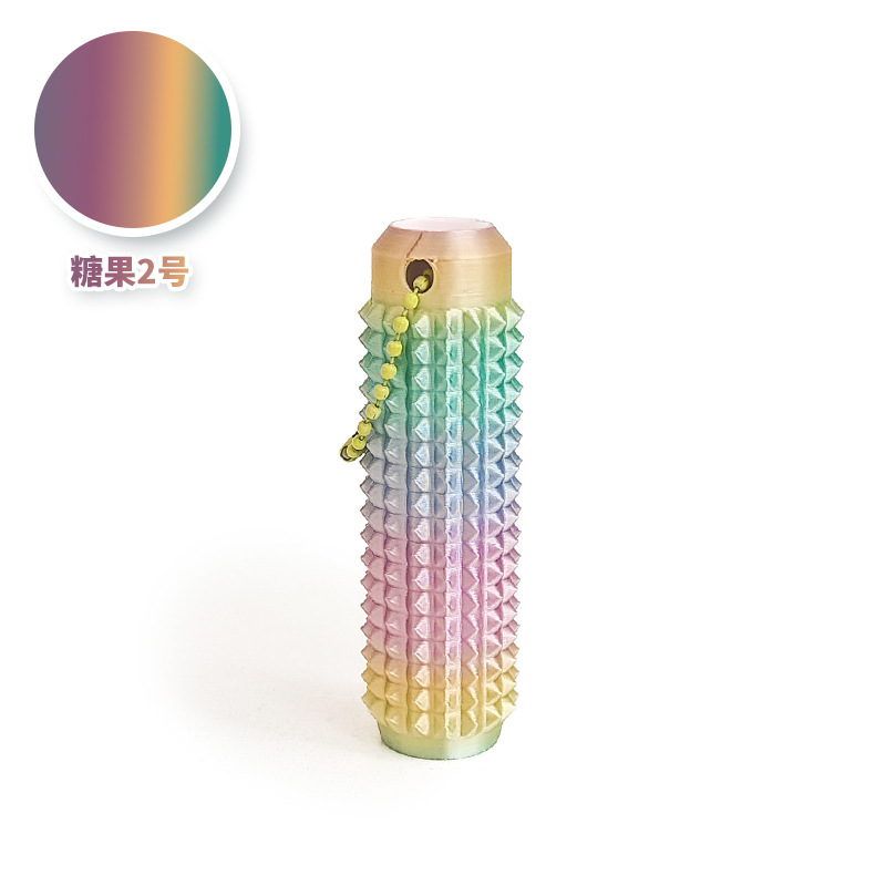 원통형 캔디 2호 [레이어 색상 랜덤]