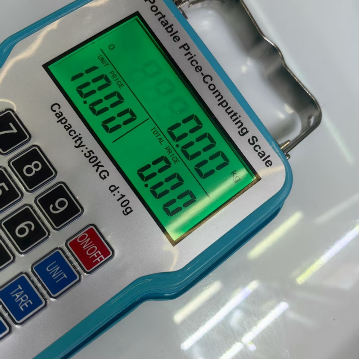 2025 báscula electrónica 50kg con función de valoración báscula electrónica de valoración de precisión báscula electrónica de valoración de mano báscula electrónica de valoración