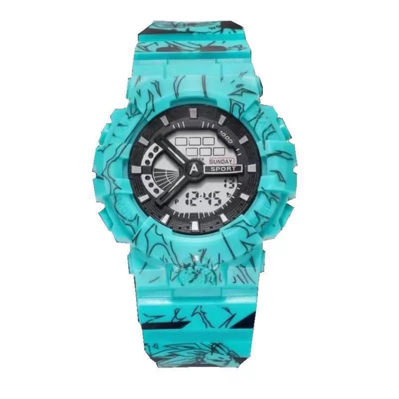 Fábrica al por mayor de una pieza reloj electrónico estudiantes masculinos y femeninos moda luminosa alarma Deportes niños reloj electrónico comercio exterior