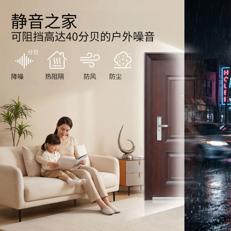 Anti-Theft Door, Security Door, Modern Design, Villa Main Entrance Door, Quiet Home Entry Door Manufacturer Anti-Theft Door, Security Door, Modern Design, Villa Main Entrance Door, Quiet Home Entry Door Manufacturer
