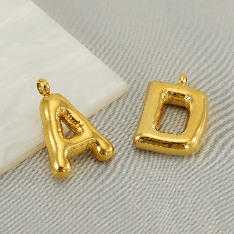 Casual, Daily Occasion 1 Piece Stainless Steel Letter Pendant
