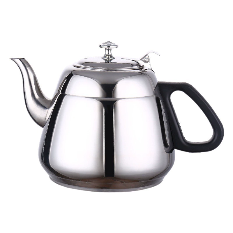 Утолщенный чайник из нержавеющей стали Гостиничный чайник с ситечком Индукционная плита Утолщенный чайник Чайный набор Бытовая большая емкость