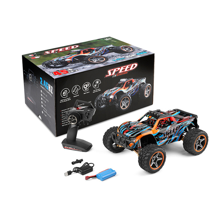 Cross-Border Weili Wltoys 104009 Remote Control Car 1:10 Electric Four-Wheel Drive Monster Truck Alloy Model Car Racing Cross-Border Weili Wltoys 104009 Remote Control Car 1:10 Electric Four-Wheel Drive Monster Truck Alloy Model Car Racing