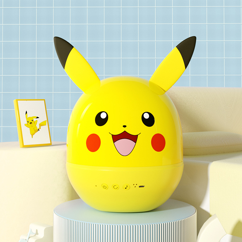 國內(nèi)正版授權(quán)寶可夢夜燈投影燈八音盒氛圍星空燈小夜燈可愛兒童燈