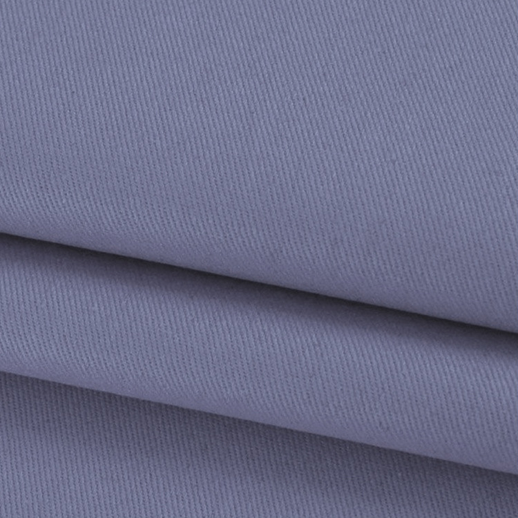 Fábrica directa 97% algodón 3% tela spandex tela tejida de ropa de twill