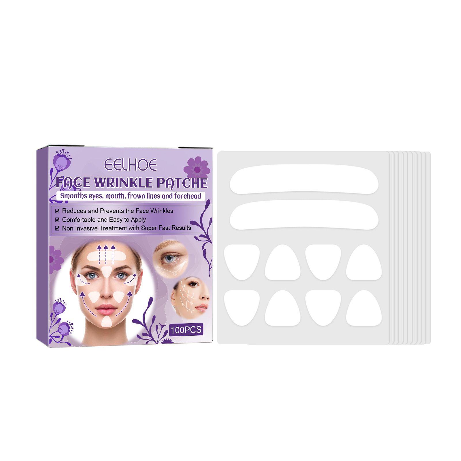 EELHOE Silky facial patch Gentle lifting facial skin Daily care care…