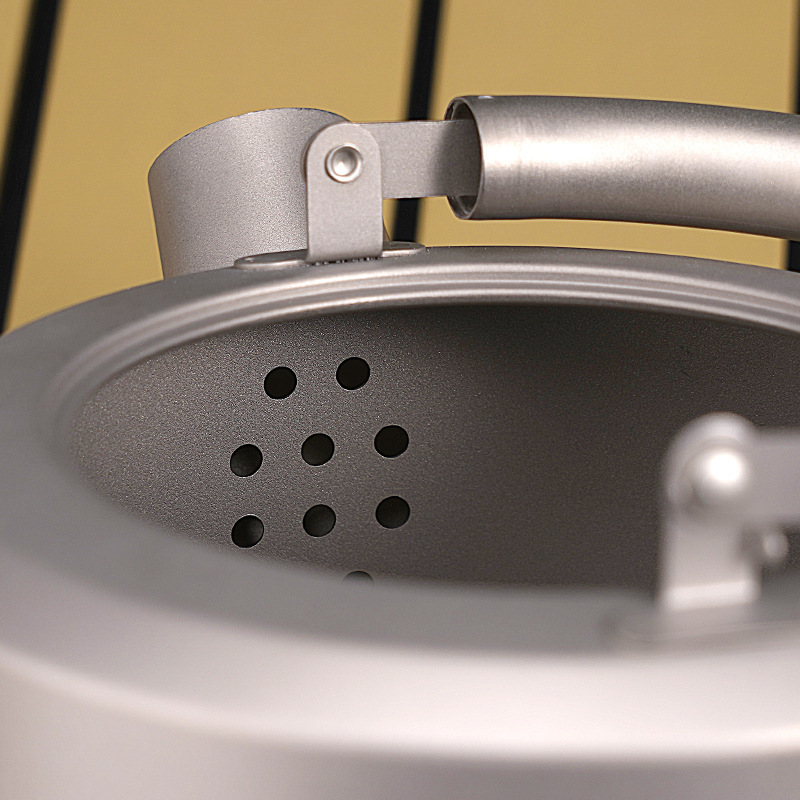 純チタン製茶釜、フィルター付き音響口蓋付きアウトドア調理器具、1200ml、キャンプ用携帯湯沸かし器、在庫あり、即納可能|undefined