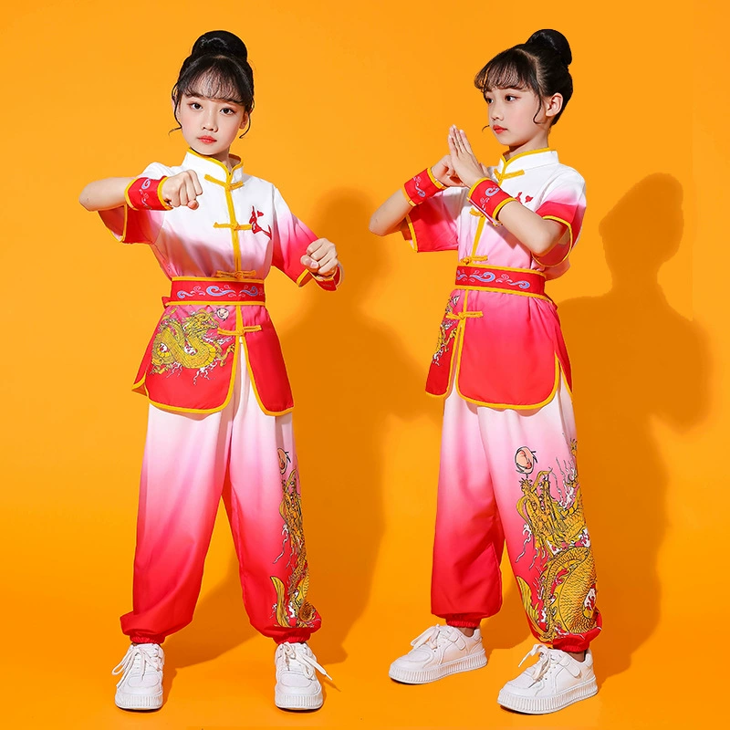 Одежда для боевых искусств для детей, детская тренировочная одежда, одежда для соревнований в китайском стиле, тренировочная одежда для кунг-фу для мужчин и женщин, одежда для тай-чи.