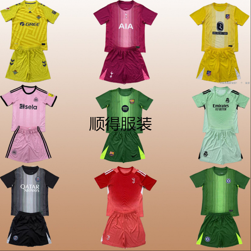 New Goalkeeper Football Uniform Children's Clothing Adult Newcastle Ywen Chelsea Marseille Ba River Plate Ba Paris Goalkeeper