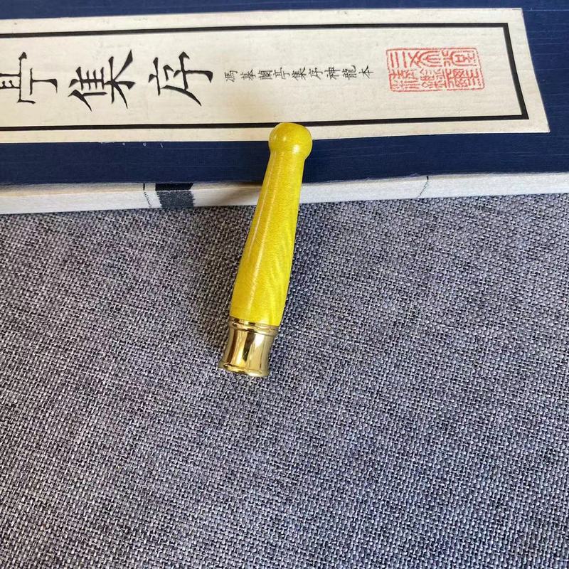 黑檀木烟斗烟嘴木质烟斗过滤烟嘴手把件烟斗可拆洗烟具古朴雕龙|undefined