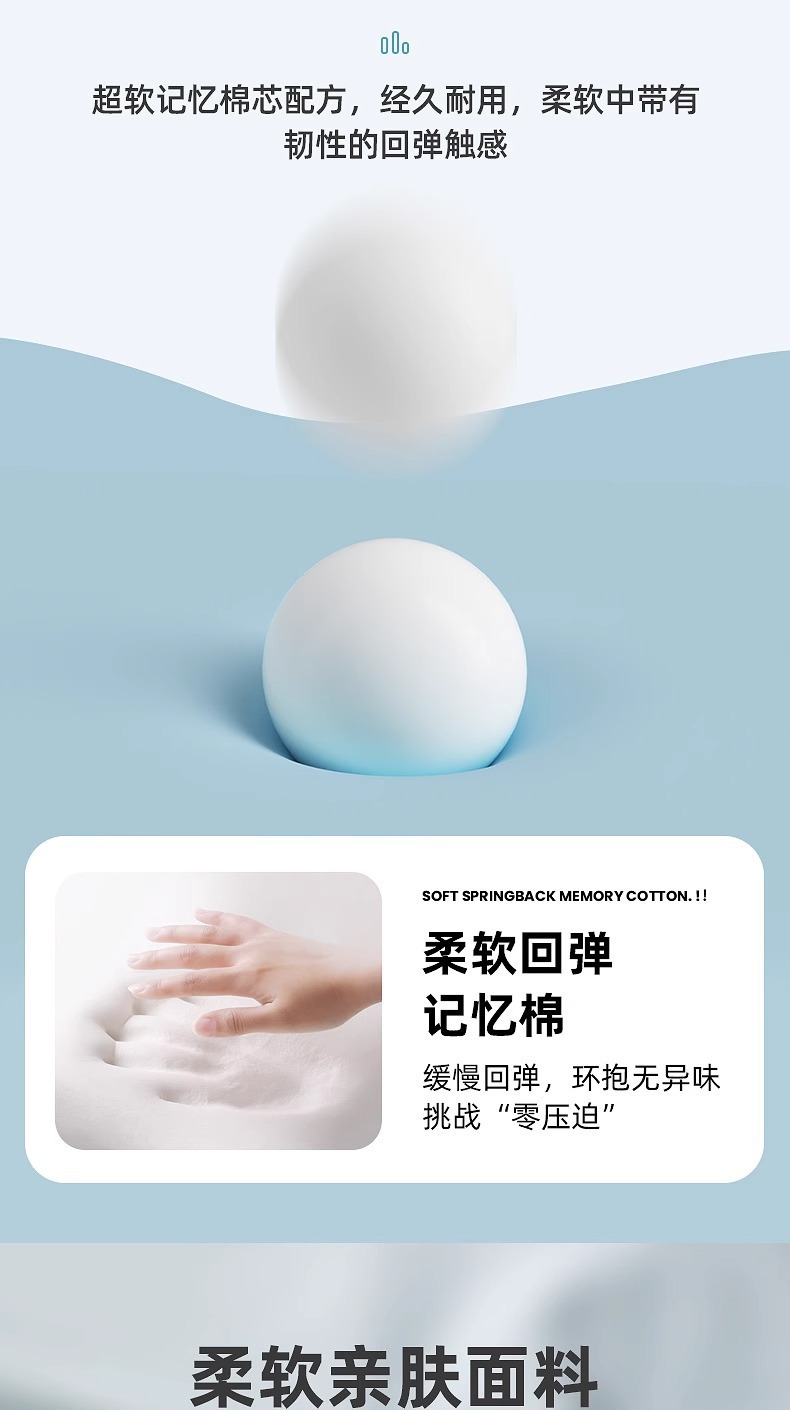 Zhebao Lumbar Pillow Cushion Seat Lumbar Support Workstation Sedentary Waist Support Back Cushion