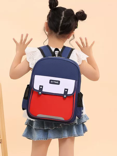 Free Design Kindergarten Backpack with Printed Logo, Children's Backpack for Boys and Girls, Large Capacity, Direct from Factory