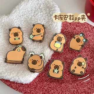 可爱亚克力pp夹创意便签夹封口夹送学生可爱小礼品双面夹批发
