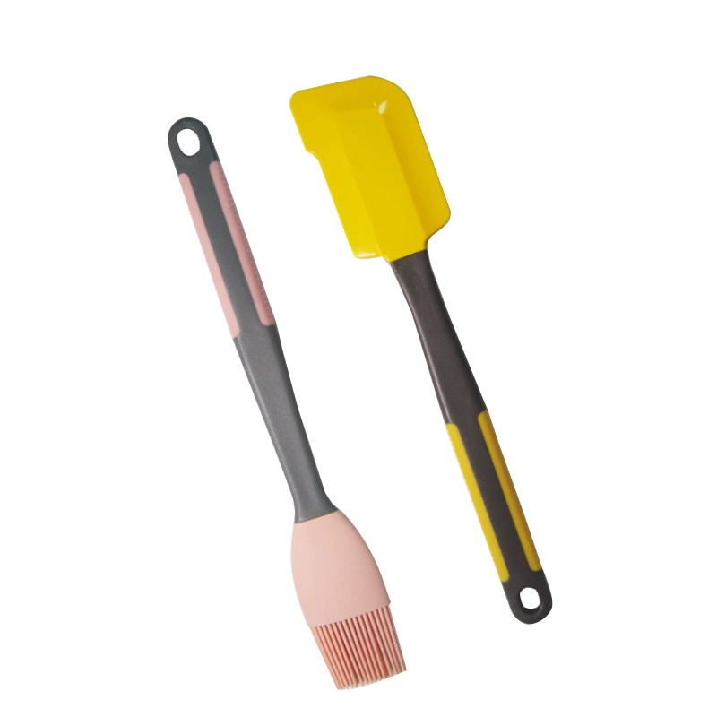 Silicone scraper, heat-resistant kitchenware, set, 3 piece set, factory direct supply