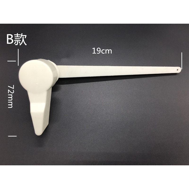 马桶配件老式分体马桶扳手坐便器抽水马桶水箱配件前扳式按钮开关