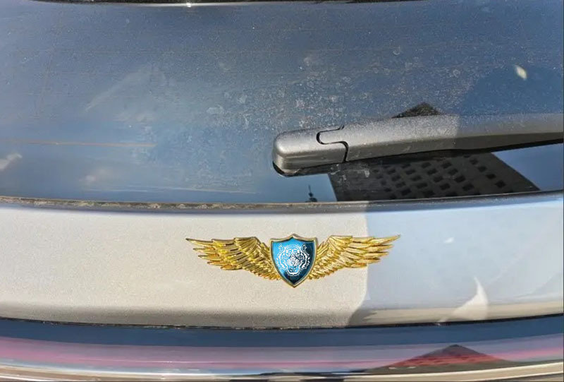 Suitable for Isuzu Car Logo Metal Sticker Customized Audi Car Logo Sticker