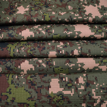 现货供应涤纶梭织5分格子色牢度好韩版鞋帽料撕裂牢度好迷彩面料