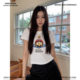 Vivi Western Queen Mother Short-sleeved New T-shirt Women's Slim-fit Cartoon Animation Super Mary Shoulder T Casual Summer te