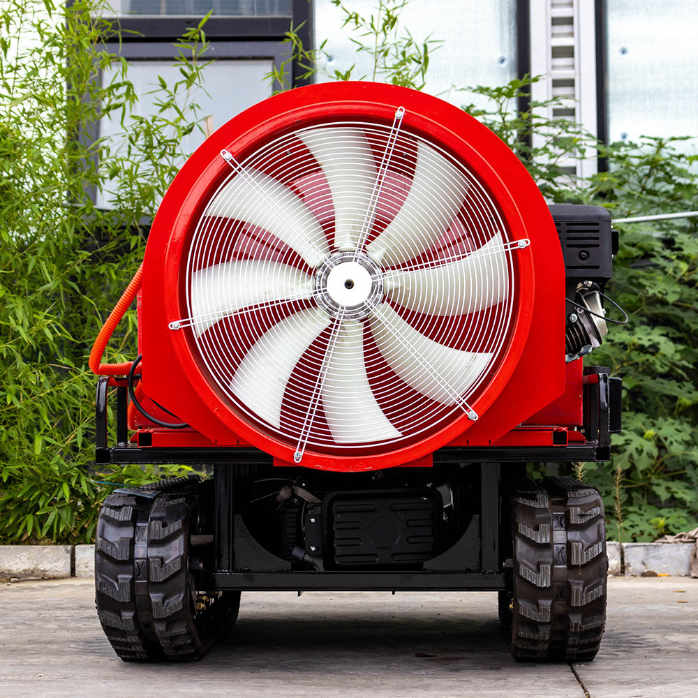 出口澳大利亚遥控履带果园除虫打药机 农用果树遥控爬坡打药机