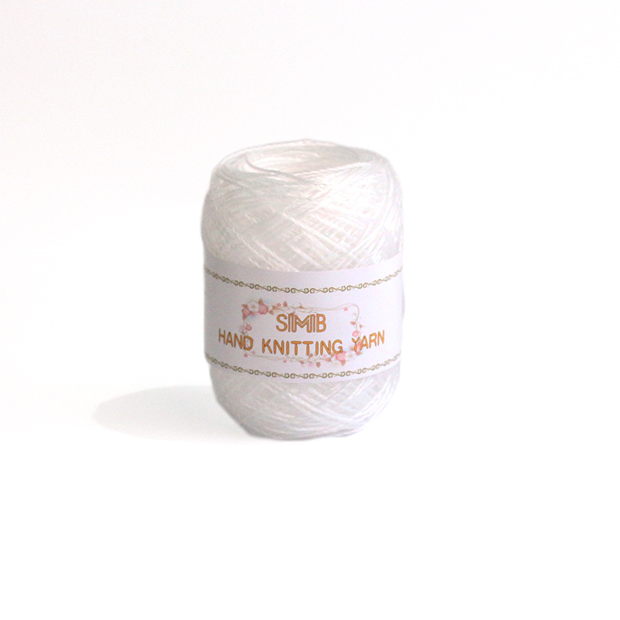 1 # blanc * 3.4*1 * Aucun * ≤ 10tex * 3 brins * 64M/40g * Aucun * 100% polyéthylène
