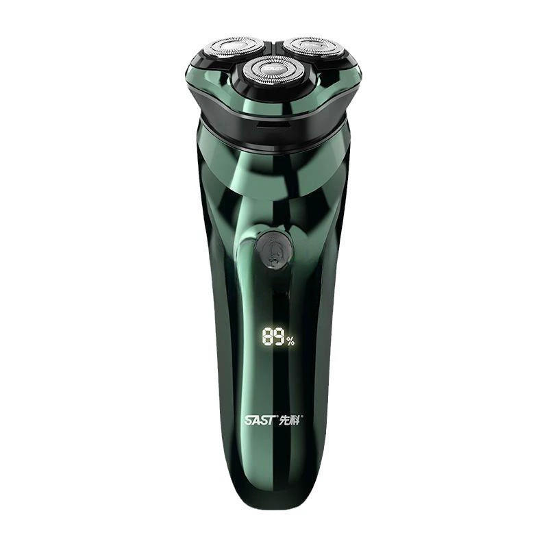 Xianke Electric Shaver -shaved Skywashed Men's Smart Charging Three Knife Trip Head Witting and Wet Shaver