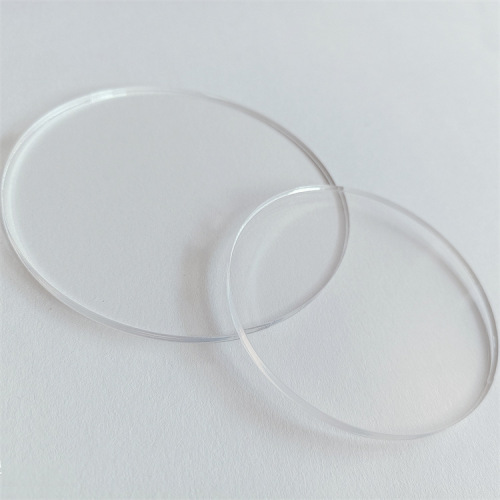 2mm transparent acrylic round plate ring cake base dessert tray handstand base DIY manufacturer