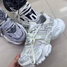 温州鞋拿货清仓复古透气男鞋厚底运动鞋时尚实体直播摆摊货源批发