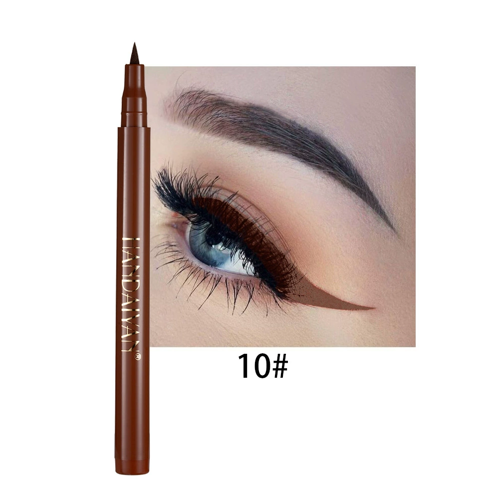 Eye Pencil (HANDAIYAN) Rainbow Makeup Primer, Waterproof Smudge‑Proof, 12 Colors, 1.6 g