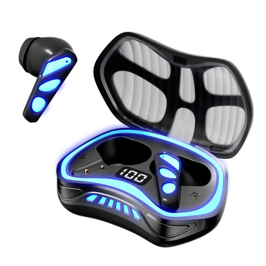 Nuevos auriculares inalámbricos transfronterizos X46 tipo auriculares de juego Bluetooth de baja latencia y larga duración de los deportes electrónicos modelo privado universal