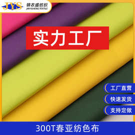 厂家现货300T春亚纺色布 秋冬夹克羽绒服棉服户外服面料 900色
