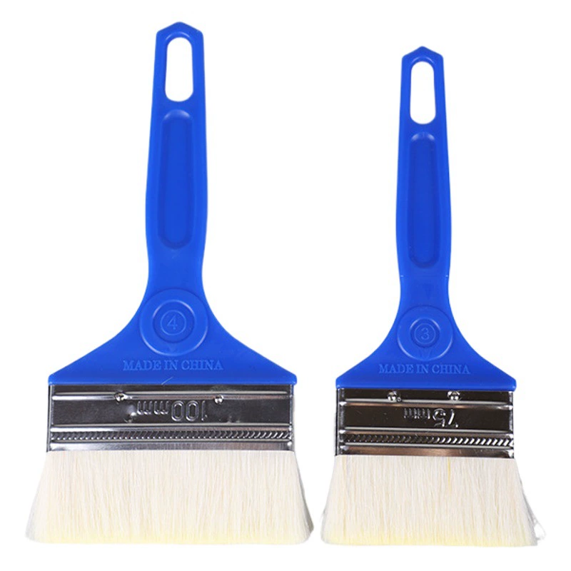 Шерстяная щетка с длинной ручкой мягкая щетка пластиковая ручка деревянная ручка настраиваемая декоративная кисть латексная кисть пищевая масляная кисть