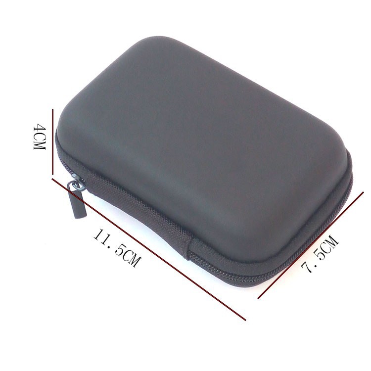 卡片机数码相机包耳机线收纳盒蓝牙耳机包零钱包耳线包防水抗震