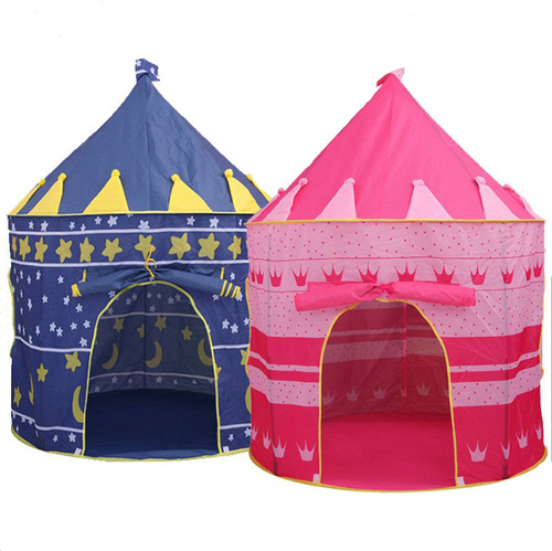 户外野餐男孩儿童帐篷室内游戏屋蒙古包便携女孩玩具屋 儿童帐篷