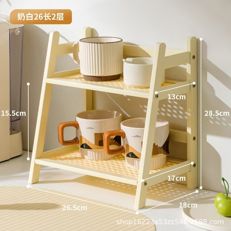 越境厨房調味料棚デスクトップ博古棚装飾品置物棚茶道具カップ棚茶室棚|undefined