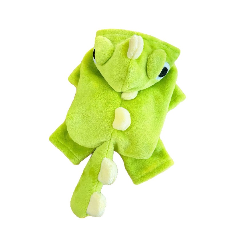 宠物可爱小恐龙变身狗狗衣服秋冬季保暖加绒宠物猫咪衣服批发跨境|undefined