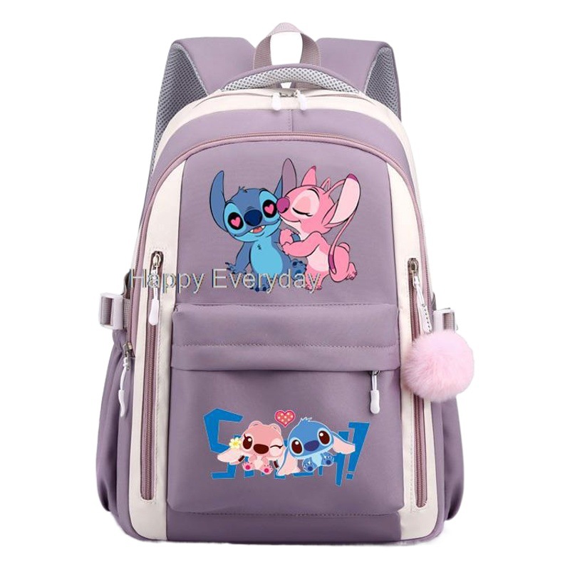 Estrella Bebé puntada Escuela Primaria Junior High School mochila estudiante masculino y femenino mochila