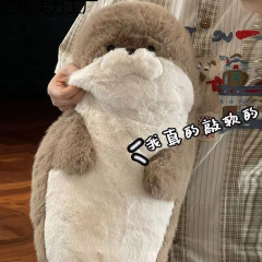 海豹毛绒玩具公仔软萌布娃娃创意玩偶床上睡觉批发