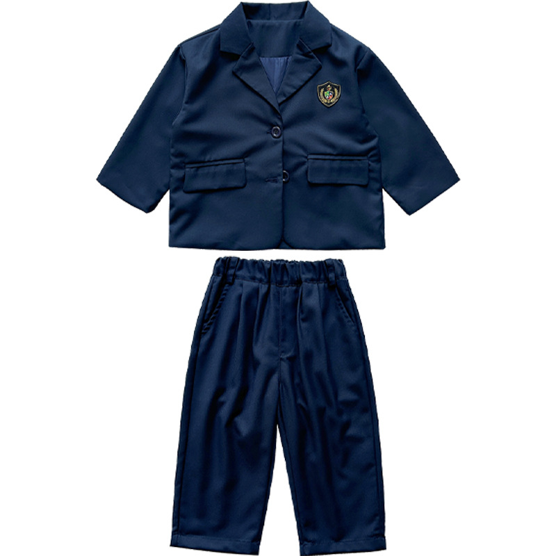 Nausicaa del viento 2024 otoño nueva ropa para niños versión coreana de la serie de combinación de estilo universitario traje de todo fósforo para niños