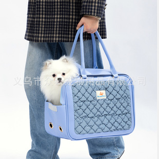 A7 Pet Handbag Mesh Breathable Cat Bag Dog Bag Large Capacity Portable Travel Bag Factory Direct Breathable Portable