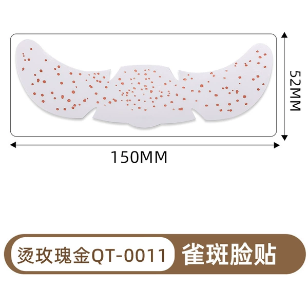 QT-0011 (Pack of 6 rose gold pieces)