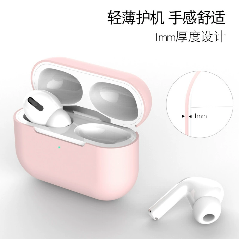 Apple, силиконовый совместимый чехол, беспроводные наушники, bluetooth, защита от падения