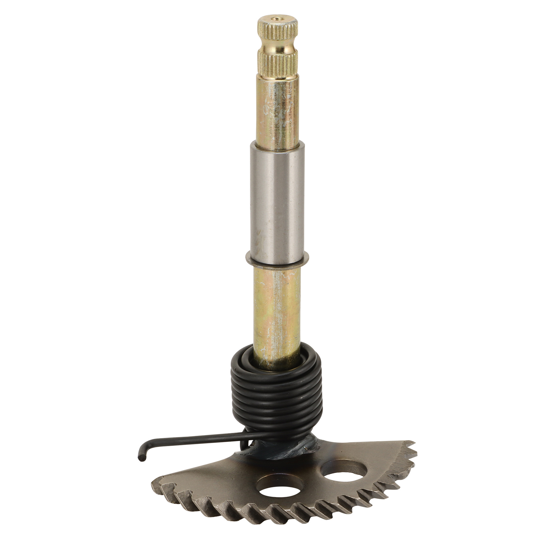 WOOSTAR Motorcycle Starter Shaft Assembly is suitable for GY6 125cc 150cc, Length: 168mm