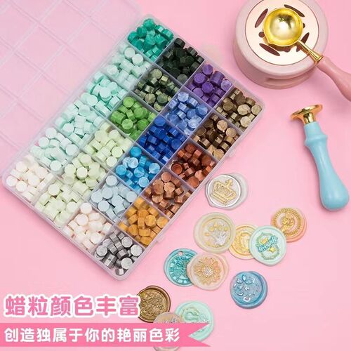 Fire paint seal set student version girl toy diy handmade full set of tools fire paint wax particle melting furnace complete set