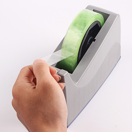 Tape holder stationery tape holder large and small desktop dual-purpose tear tape holder box sealer transparent tape cutter