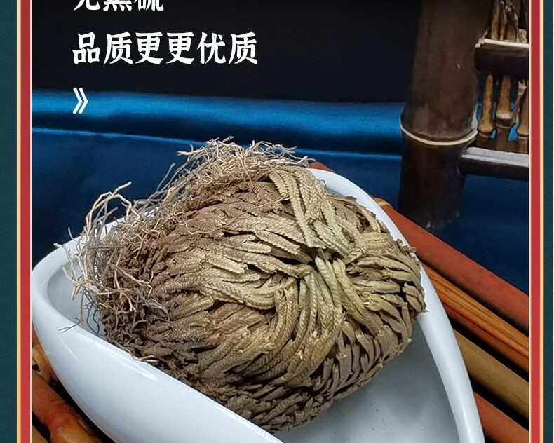 Dried Selaginella Herb Juan Bai 九死还魂草 Wild Resurrection Plant 100g Sample Pack preparation
