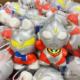 Small standing ultraman [8cm] mixed hair net bag