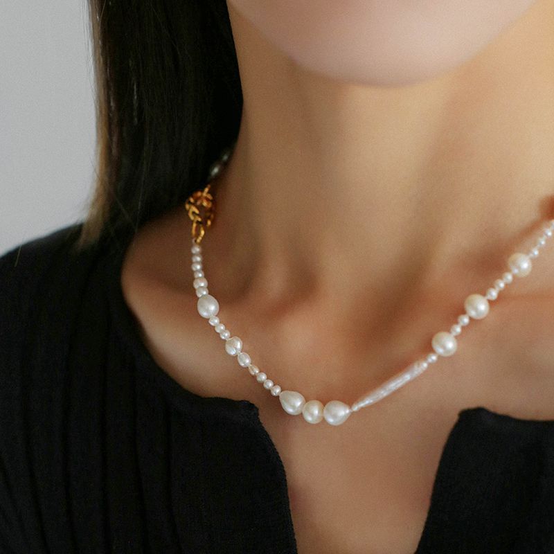brand elegant fashionable necklace from pearl